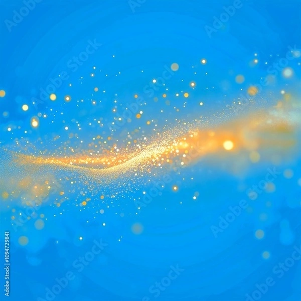 Obraz abstract background with bubbles