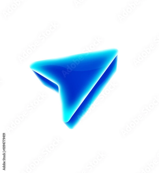 Obraz 3D Arrow Icon