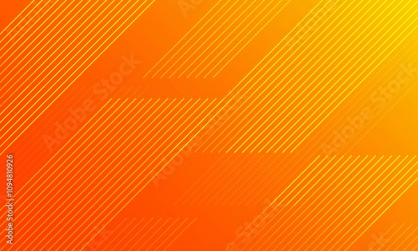 Fototapeta Abstract orange lines background. Eps10 vector