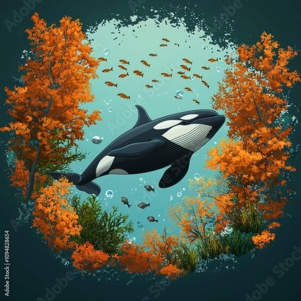 Obraz World oceans day 8 June