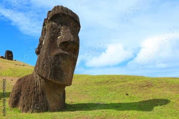 Obraz イースター島のモアイ