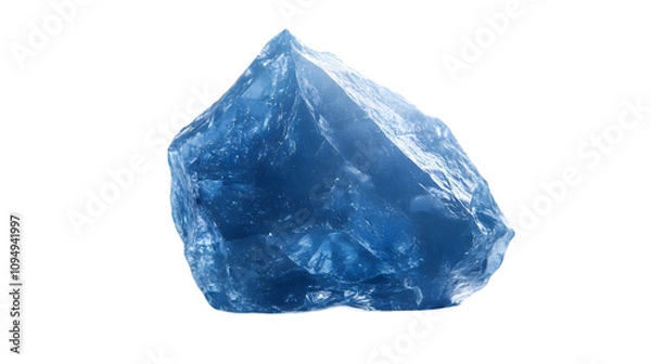 Obraz Blue Ice Crystal Realistic Image