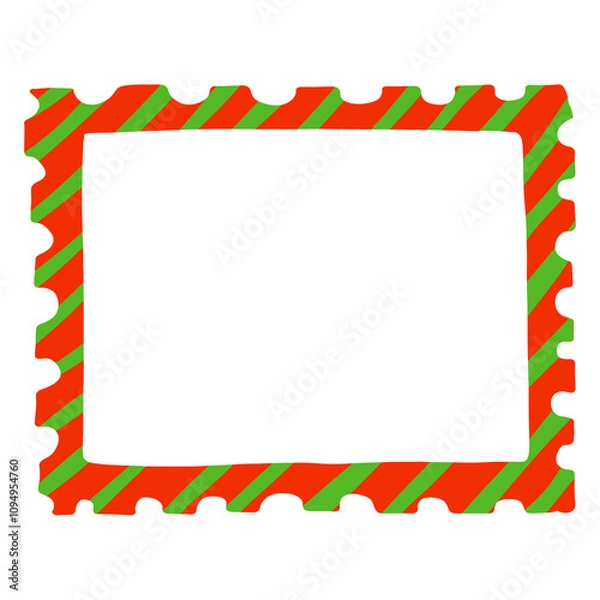 Fototapeta Festive frame with a frame for text