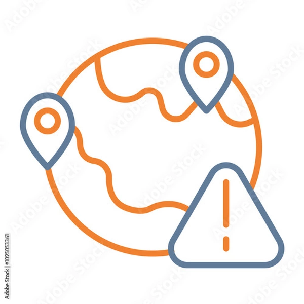 Obraz Crisis Icon Design