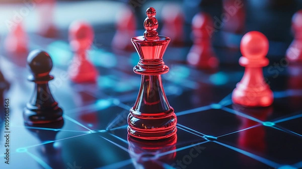 Fototapeta Optimize resource allocation for strategic market growth in 2025.