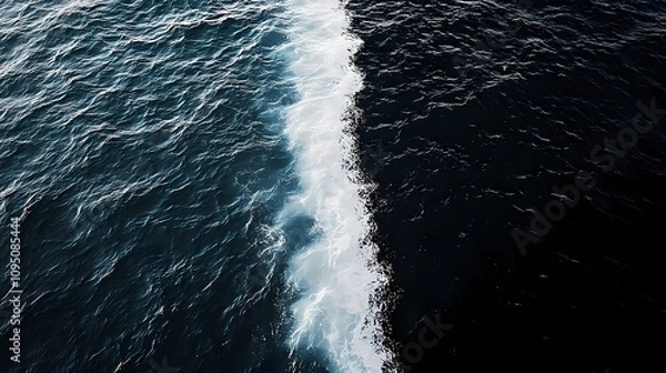 Obraz Digital technology black and white and texture pattern illustration poster background