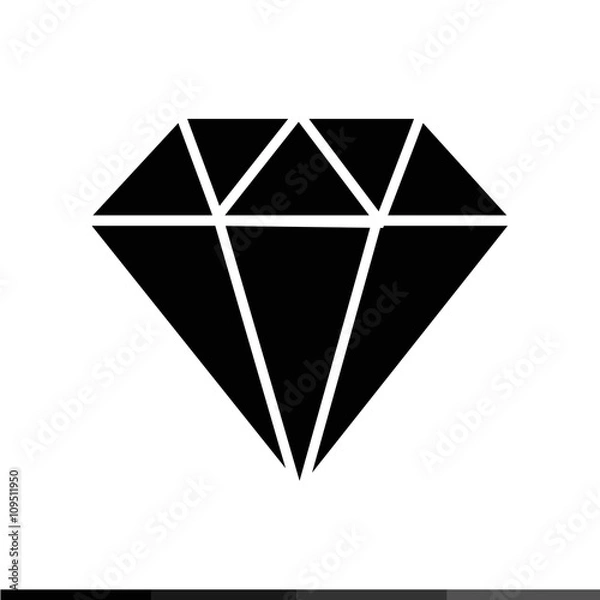 Obraz Diamond icon Illustration design