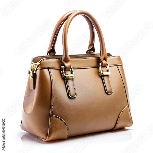 Obraz hands bag on white background