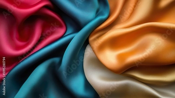 Obraz silk fabric background