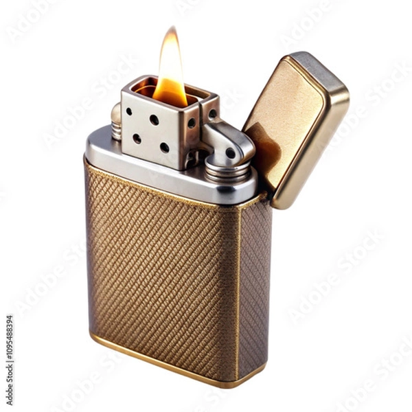 Fototapeta An image of a Lighter isolated on a white background