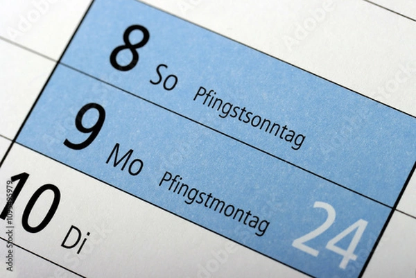Obraz Pfingsten das Fest des Heiligen Geistes