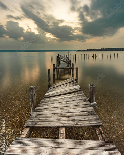 Fototapeta Kaputter Steg