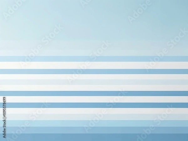 Fototapeta Serene Modern Background with Soft Gradients and Horizontal Stripes