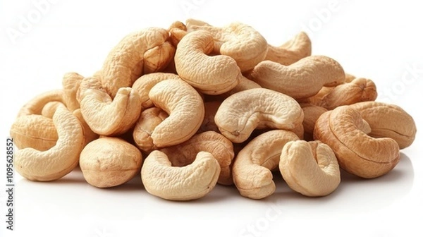 Fototapeta a pile of cashew nuts