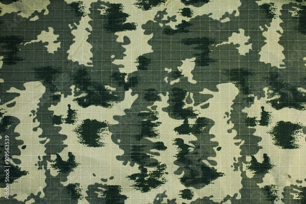 Obraz Fabrics with camouflage pattern