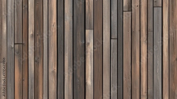 Fototapeta A wooden board with a grainy texture