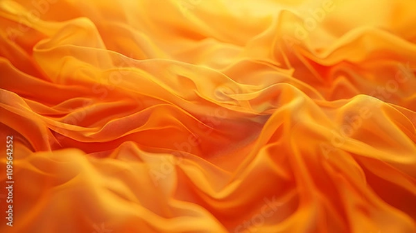 Obraz Amber Waves Abstract Background Illustration