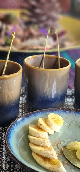 Obraz pancakes with jam