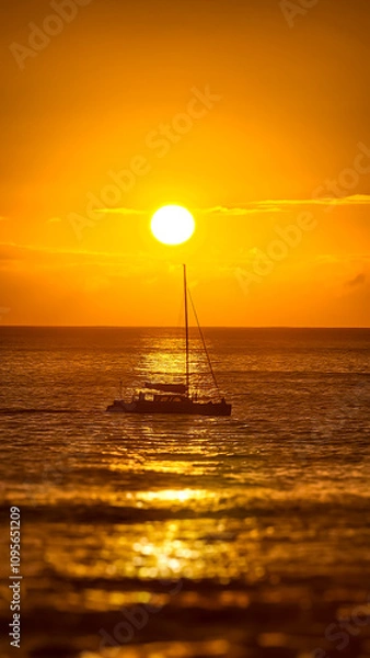 Obraz sunset over the sea