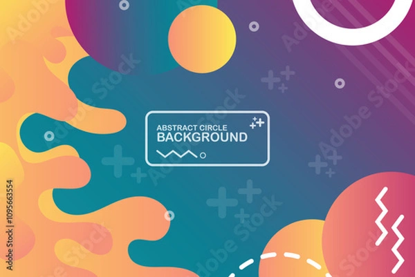 Fototapeta Abstract colorful background