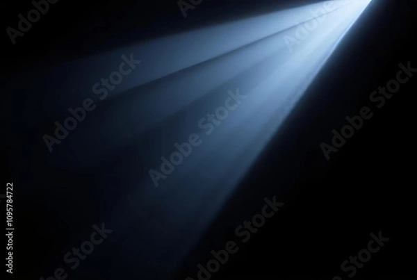 Fototapeta Converging Light Rays Minimalism Simple geometric composition of