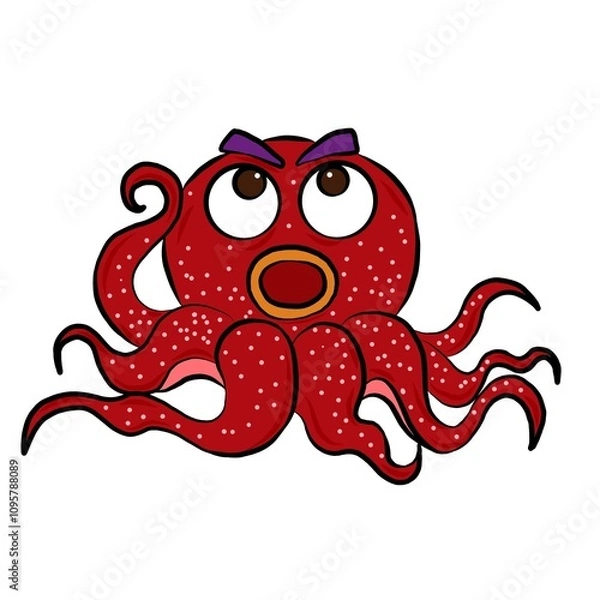 Obraz squid picture, general use picture, and very beautiful.