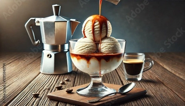 Fototapeta Affogato
