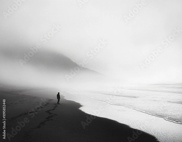 Fototapeta Solitude by the Sea