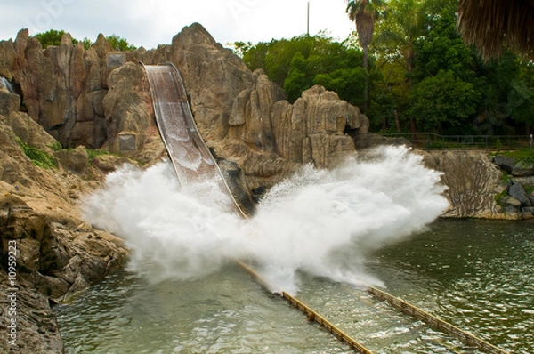 Fototapeta water splashes
