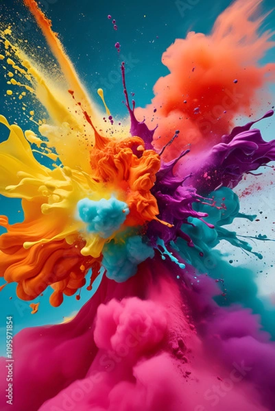 Obraz abstract watercolor background