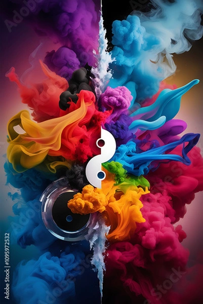 Obraz feathers background