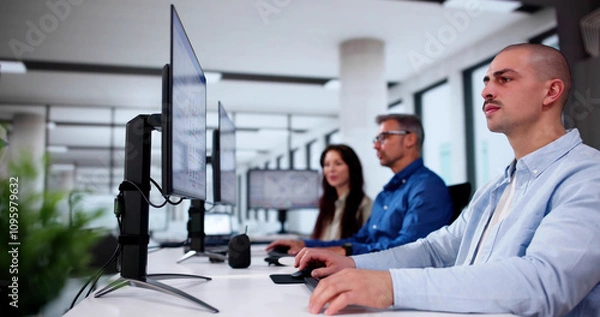 Obraz Calendar Schedule Planning Using Gantt Chart