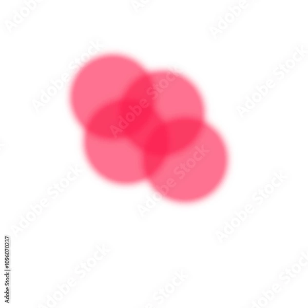 Fototapeta Transparent abstract background gradient circle for mobile apps 