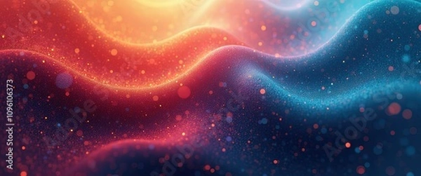 Fototapeta Gradient with Intricate Grainy Noise Effects for an Abstract Digital Art Design That’s Full of Texture and Creative Energy.