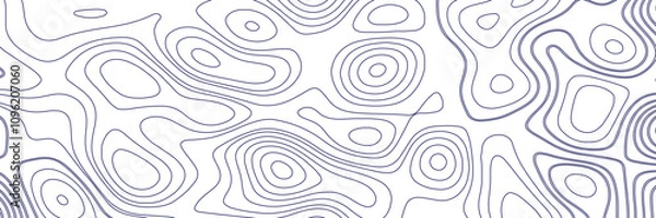 Fototapeta Background of the topographic map. Abstract lines or wavy backdrop background. EPS 10 vector illustration.