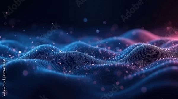 Fototapeta Abstract Concentric Sound Wave Background
