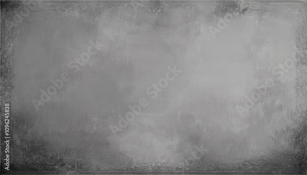 Fototapeta distressed vintage grey wallpaper texture with blank grunge surface abstract graphic design background
