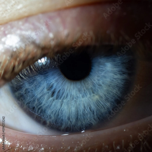 Fototapeta macro photo of human eye