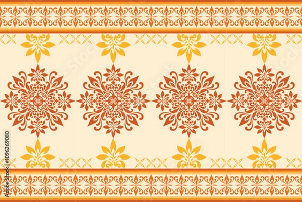 Fototapeta abstract florals, aesthetics, background leaf, botanical design, botanical illustration, botanical print, classic patterns, colorful blooms, decorative flowers, evergreen leaves, 