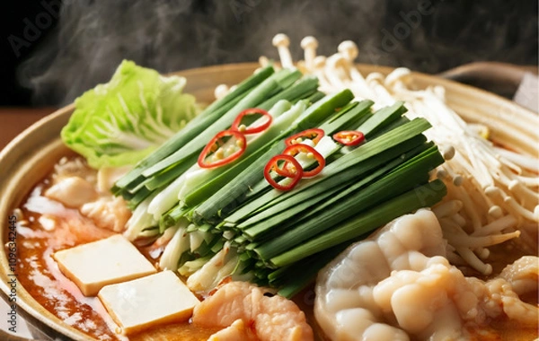 Fototapeta もつ鍋