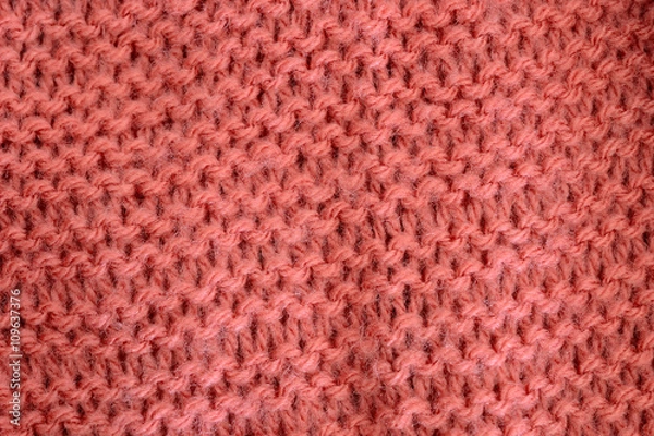 Obraz pink wool background, close up