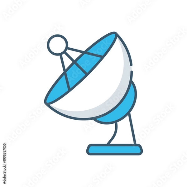 Obraz Satellite Communication vector icon