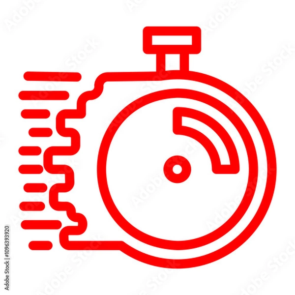 Fototapeta fast time