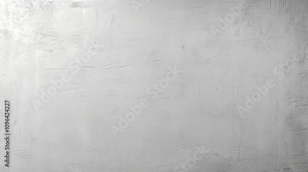Fototapeta Light gray stucco texture background, offering a premium white wallpaper effect with a smooth, elegant finish.
