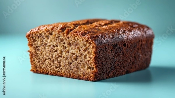Fototapeta Close-up of a Delicious Banana Loaf