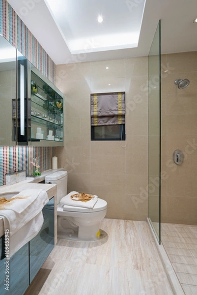 Obraz modern bathroom