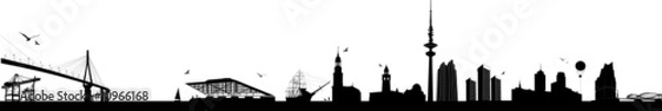 Obraz Hamburg Skyline 2