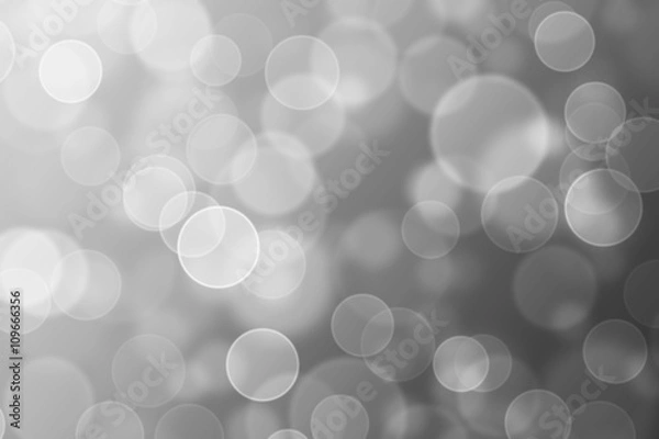 Fototapeta abstract background blue bokeh circles