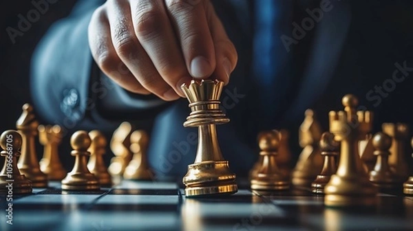 Fototapeta Visualizing the financial growth and strategic achievements of a thriving revenue based business highlighting data driven decision making innovative solutions