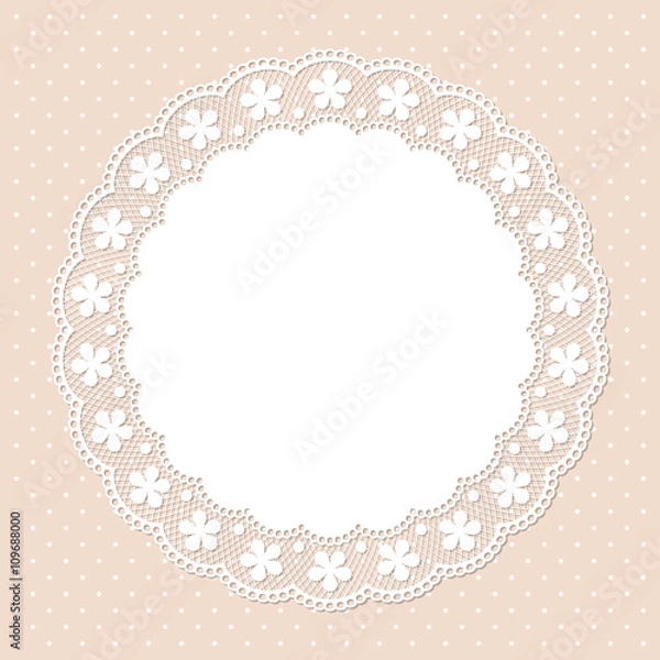 Obraz Retro lace background